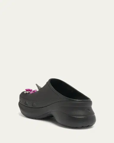 Balenciaga x Crocs Rubber Clog Platform Mules | Thumbnail 4