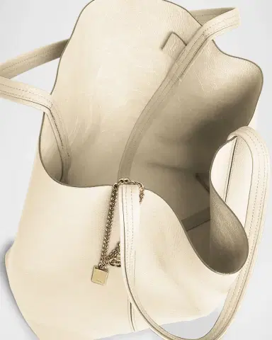 Chloé Spin Medium Tote Bag in Leather | Thumbnail 48 Chloé Spin Medium Tote Bag in Leather | Thumbnail 48