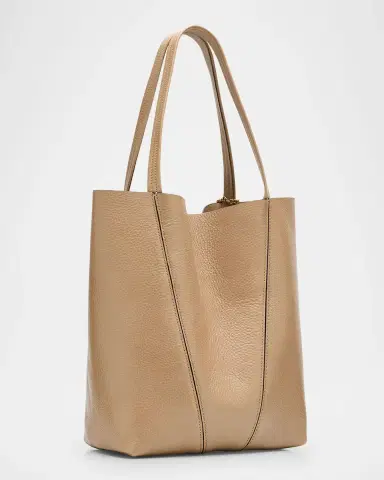 Chloé Spin Medium Tote Bag in Leather | Thumbnail 56 Chloé Spin Medium Tote Bag in Leather | Thumbnail 56