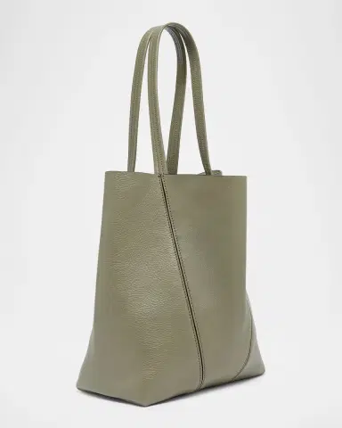 Chloé Spin Medium Tote Bag in Leather | Thumbnail 66 Chloé Spin Medium Tote Bag in Leather | Thumbnail 66