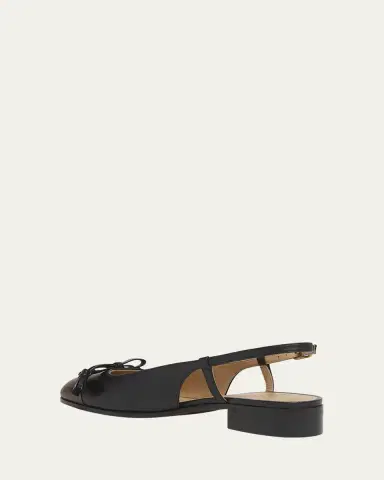 Valentino Garavani Slingback Ballerina Pumps | Thumbnail 4 Valentino Garavani Slingback Ballerina Pumps | Thumbnail 4