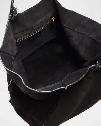 Giorgio Armani Men's Split Leather Tote Bag | Thumbnail 4 Giorgio Armani Men's Split Leather Tote Bag | Thumbnail 4