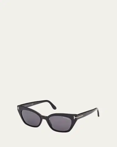 TOM FORD Juliette Acetate Cat-Eye Sunglasses | Thumbnail 2