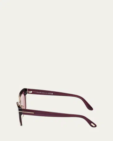 TOM FORD Juliette Acetate Cat-Eye Sunglasses | Thumbnail 12