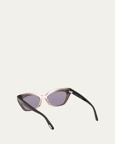 TOM FORD Juliette Acetate Cat-Eye Sunglasses | Thumbnail 6