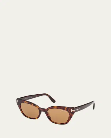 TOM FORD Juliette Acetate Cat-Eye Sunglasses | Thumbnail 8