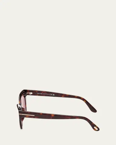 TOM FORD Juliette Acetate Cat-Eye Sunglasses | Thumbnail 9