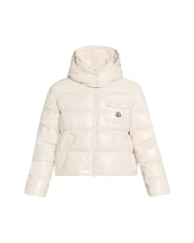 Moncler Andro Shiny Down Jacket with Removable Hood | Thumbnail 1