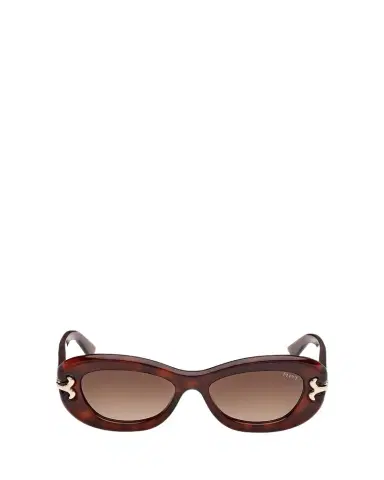 PUCCI Filigree Acetate Oval Sunglasses | Thumbnail 1