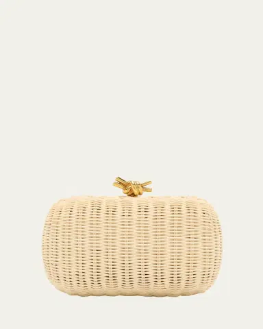 Bottega Veneta Knot Chain Rattan Crossbody Bag | Thumbnail 4 Bottega Veneta Knot Chain Rattan Crossbody Bag | Thumbnail 4