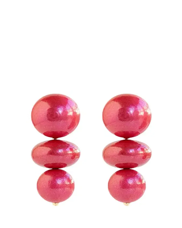 Nola Coral Sunset Earrings