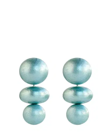 Saule Label Nola Aqua Blue Earrings | Thumbnail 1