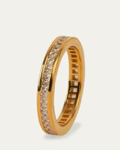 Gwen Beloti Channel Set Eternity Band Ring | Thumbnail 2