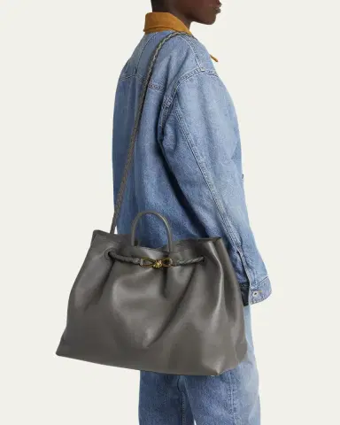 Bottega Veneta Large Andiamo Leather Top-Handle Bag | Thumbnail 2 Bottega Veneta Large Andiamo Leather Top-Handle Bag | Thumbnail 2