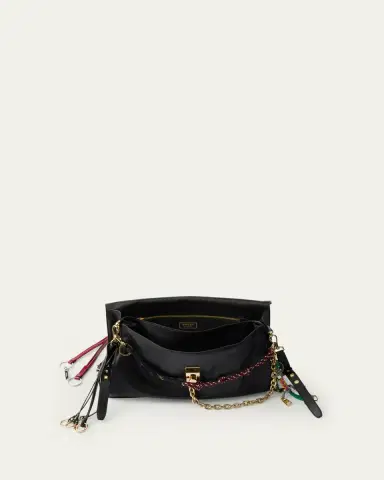 Prada Large Soft Sound Leather Shoulder Bag | Thumbnail 4 Prada Large Soft Sound Leather Shoulder Bag | Thumbnail 4