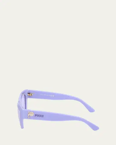 PUCCI Butterfly Acetate Sunglasses | Thumbnail 3 PUCCI Butterfly Acetate Sunglasses | Thumbnail 3