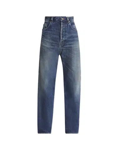 Saint Laurent Men's High-Waist Baggy Jeans | Thumbnail 1