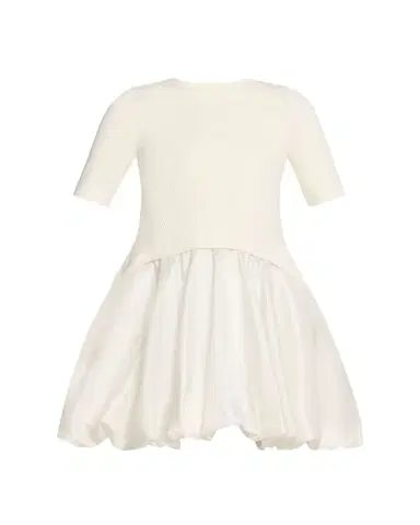 SIMKHAI Kenny Short-Sleeve Bubble Dress | Thumbnail 1