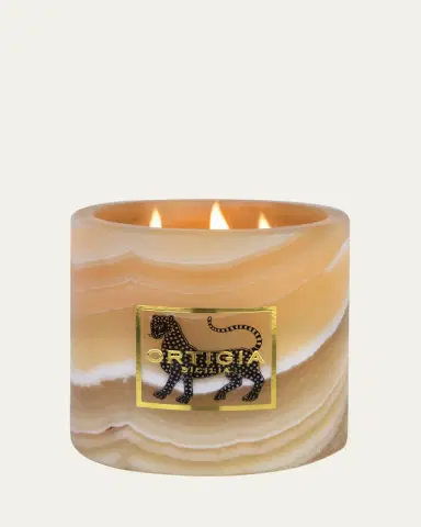 ORTIGIA Ambra Nera Alabaster Candle, 8.8 oz. | Thumbnail 2 ORTIGIA Ambra Nera Alabaster Candle, 8.8 oz. | Thumbnail 2