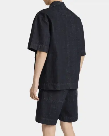 Jacquemus Men's de-Nîmes Denim Shirt | Thumbnail 2