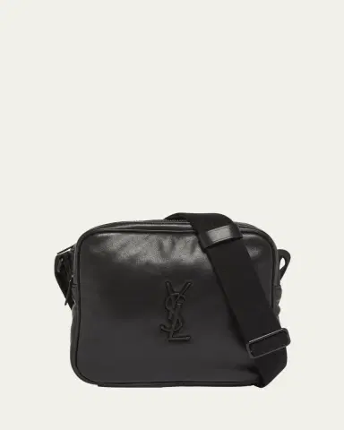Saint Laurent Men's Niki YSL Cube Camera Bag in Leather | Thumbnail 5