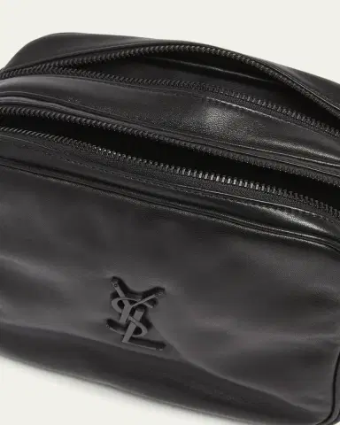 Saint Laurent Men's Niki YSL Cube Camera Bag in Leather | Thumbnail 8