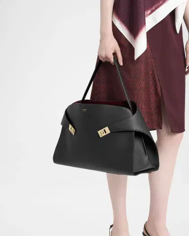 Ferragamo Large Hug Soft Bicolor Shoulder Bag | Thumbnail 2 Ferragamo Large Hug Soft Bicolor Shoulder Bag | Thumbnail 2
