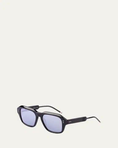 Thom Browne Men's Acetate Square Sunglasses | Thumbnail 2