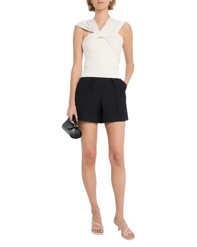 Celiana Combo Off-The-Shoulder Top