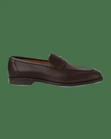 Loro Piana Sergio Leather Penny Loafers | Thumbnail 2 Loro Piana Sergio Leather Penny Loafers | Thumbnail 2