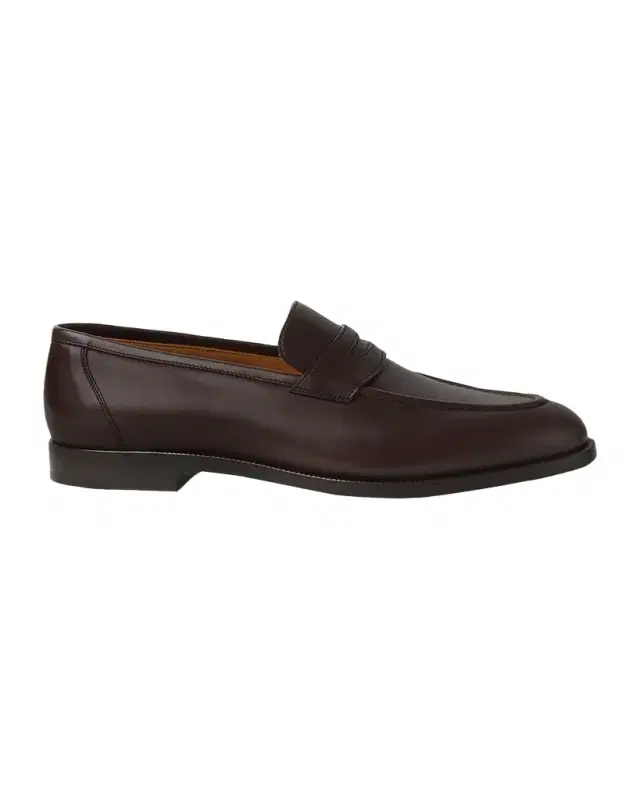 Sergio Leather Penny Loafers
