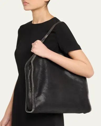 Stella McCartney Falabella Small Vegan Leather Tote Bag | Thumbnail 2 Stella McCartney Falabella Small Vegan Leather Tote Bag | Thumbnail 2