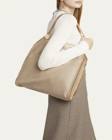 Stella McCartney Falabella Small Vegan Leather Tote Bag | Thumbnail 6 Stella McCartney Falabella Small Vegan Leather Tote Bag | Thumbnail 6