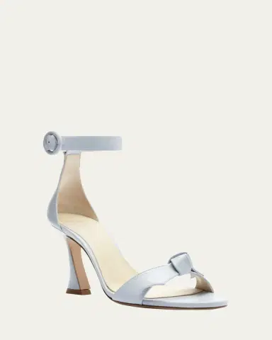 Alexandre Birman Clarita Knot Ankle-Strap Leather Sandals | Thumbnail 6 Alexandre Birman Clarita Knot Ankle-Strap Leather Sandals | Thumbnail 6