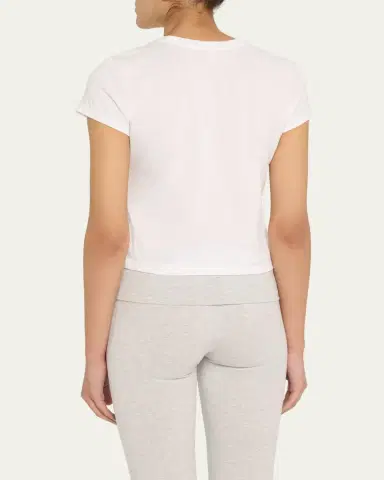 SKIMS Relaxed Tees Shrunken T-Shirt | Thumbnail 2