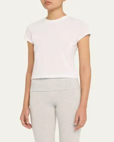 SKIMS Relaxed Tees Shrunken T-Shirt | Thumbnail 5