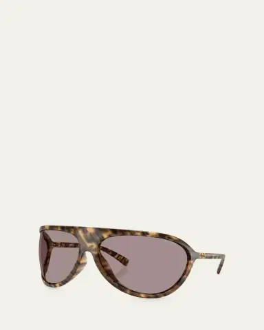 Miu Miu A01S Plastic Shield Sunglasses | Thumbnail 2 Miu Miu A01S Plastic Shield Sunglasses | Thumbnail 2