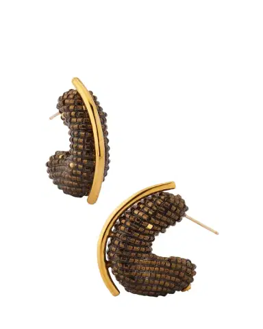 Susana Vega Mini Alba Hoop Earrings | Thumbnail 1