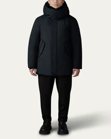 Mackage Men's Sullivan Mid-Length Jacket with Shearling | Thumbnail 2 Mackage Men's Sullivan Mid-Length Jacket with Shearling | Thumbnail 2