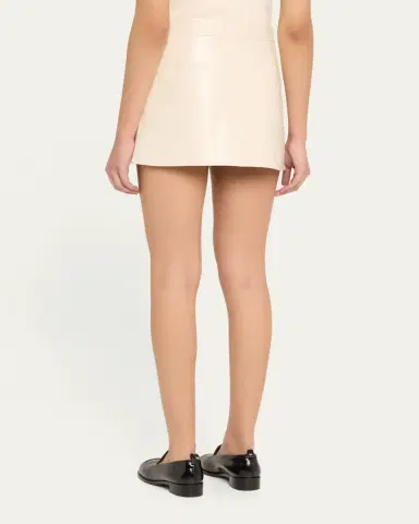Courrèges Vinyle Reedition Mini Skirt | Thumbnail 3