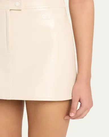 Courrèges Vinyle Reedition Mini Skirt | Thumbnail 5