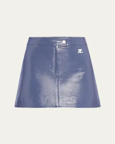 Courrèges Vinyle Reedition Mini Skirt | Thumbnail 10