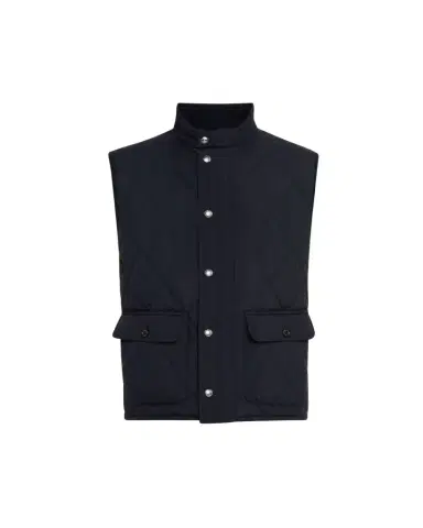Ralph Lauren Purple Label Men's Carleton Quilted Down Vest | Thumbnail 1