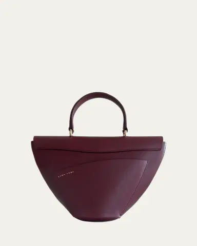 Esha Soni Orb Flap Leather Top-Handle Bag | Thumbnail 3 Esha Soni Orb Flap Leather Top-Handle Bag | Thumbnail 3