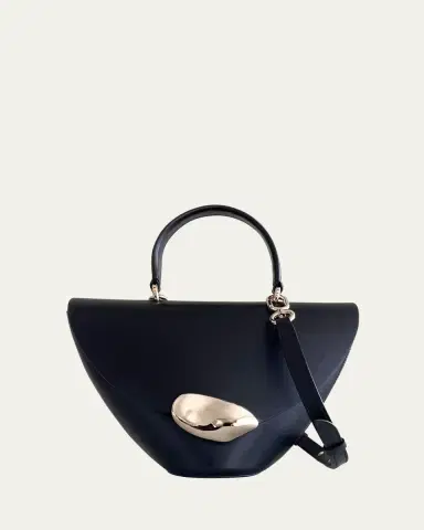 Esha Soni Orb Flap Leather Top-Handle Bag | Thumbnail 5 Esha Soni Orb Flap Leather Top-Handle Bag | Thumbnail 5