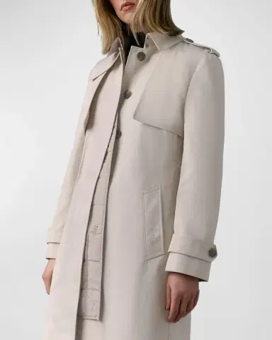 Mackage Winn 2-in-1 Classic Trench Coat | Thumbnail 4 Mackage Winn 2-in-1 Classic Trench Coat | Thumbnail 4