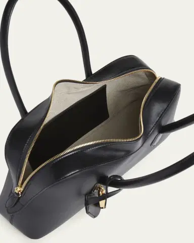 Stella McCartney Ryder Large Shoulder Bag in Embossed Grainy Eco Mat | Thumbnail 4