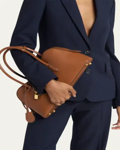 Stella McCartney Ryder Large Shoulder Bag in Embossed Grainy Eco Mat | Thumbnail 5