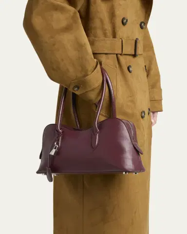 Stella McCartney Ryder Large Shoulder Bag in Embossed Grainy Eco Mat | Thumbnail 8