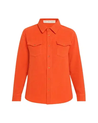 God’s True Cashmere Fire Solid Cashmere Shirt | Thumbnail 1